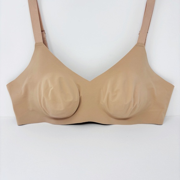KNIX Padded V-Neck Evolution Nude Bra - Picture 4 of 8